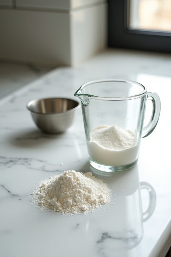 cornstarch cannot replace baking powder