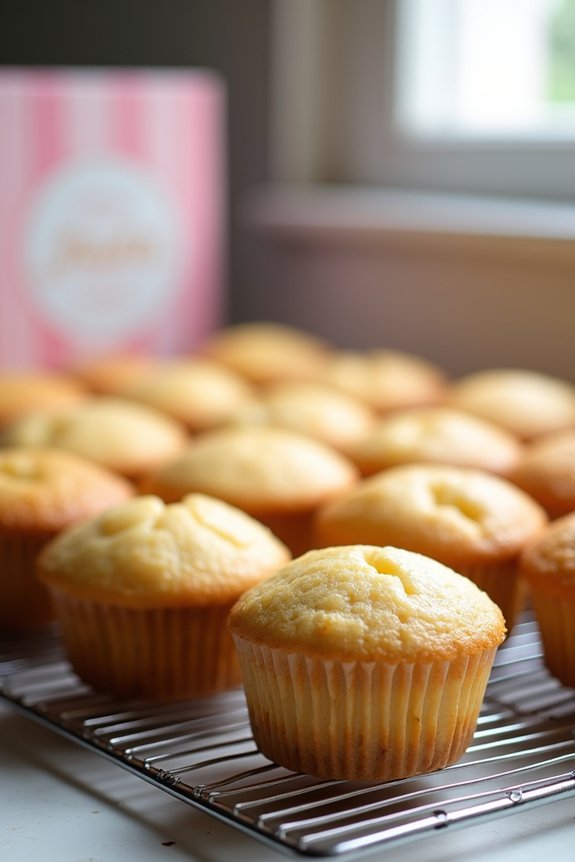 How Many Cupcakes Will a Box of Cake Mix Make? 11 cracks from overmixing and overfilling