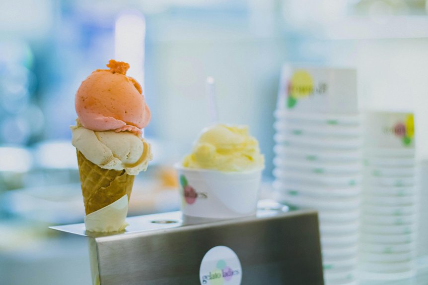 dairy free refreshing frozen dessert