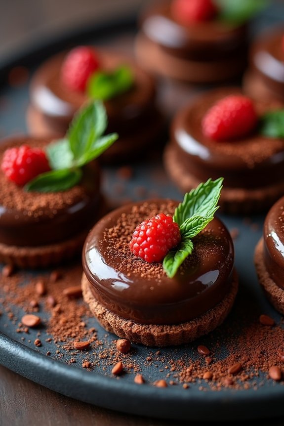 dark chocolate dessert perfect pairing