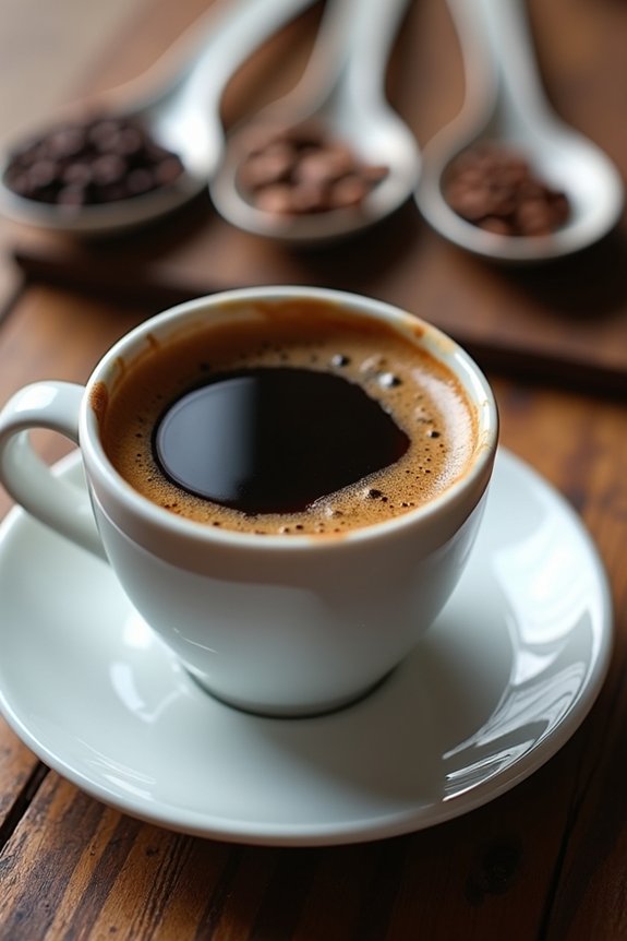 dark oily french roast rich bitter less acidic