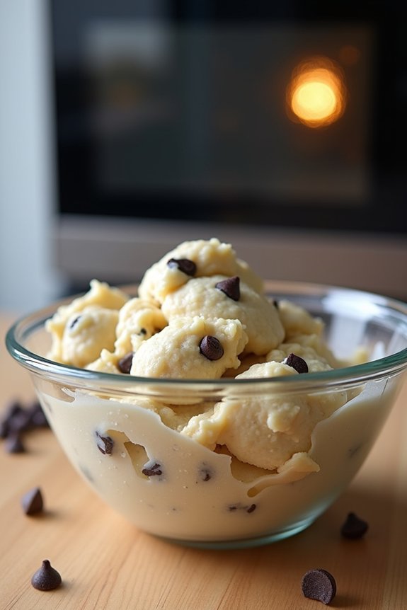 edible heat treated microwave safe dough