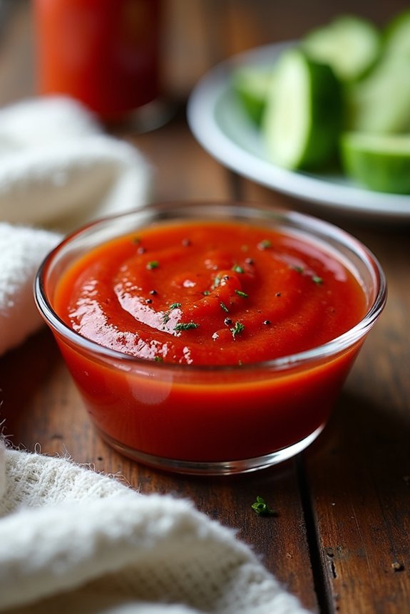 five ingredient gluten free cocktail sauce