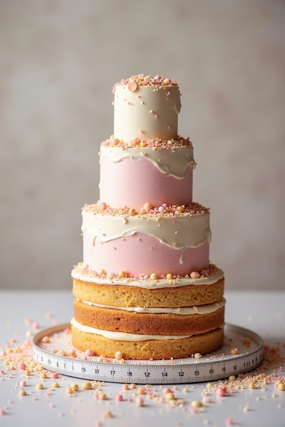 four layer stack for photogenic height