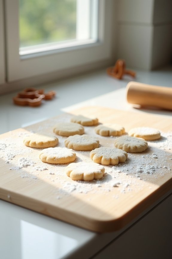 freeze cookies with parchment between layers