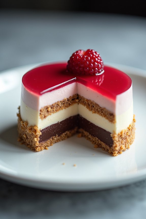freeze each layer overnight chill