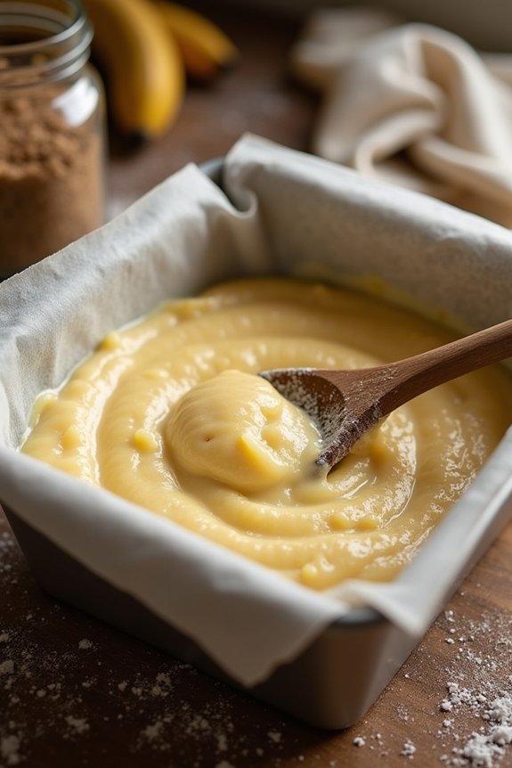 How to Make Banana Bread Without Baking Soda 5 gently fold dry into wet