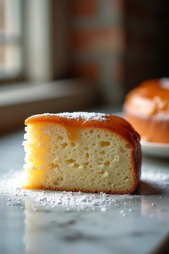 gooey topping german influenced pliable bite