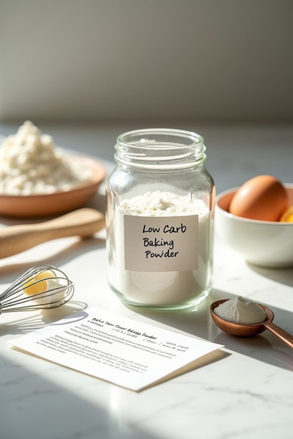 low carb baking powder recipe