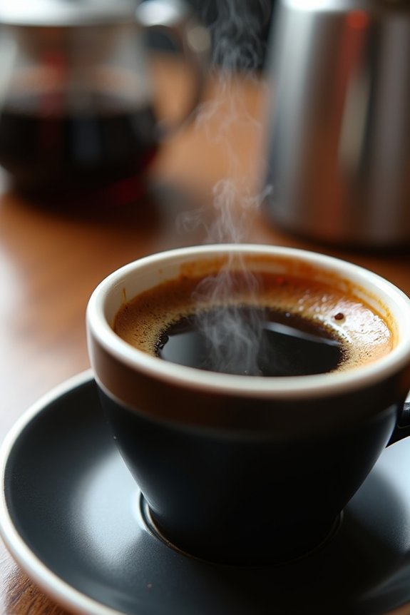 lower temp slower extraction fresher beans