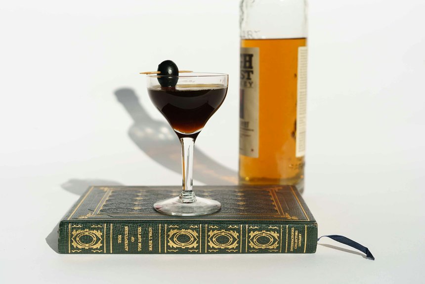 manhattan calories per cocktail