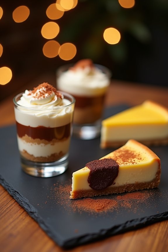 matching pizzas with desserts thoughtfully