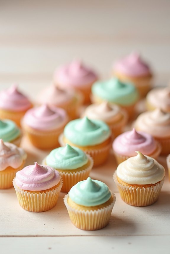 How Many Cupcakes Will a Box of Cake Mix Make? 3 mini cupcakes 48 60 per box