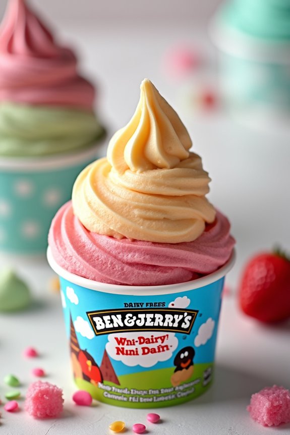 Which Refreshing Frozen Dessert Never Contains Any Dairy Products? 4 non dairy ben jerry s favorites