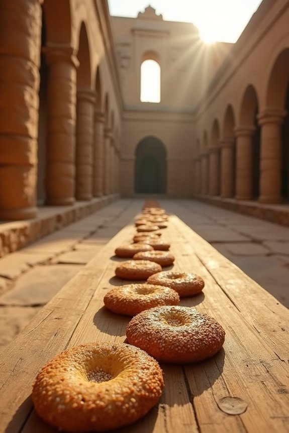 persian test cakes inspired cookies