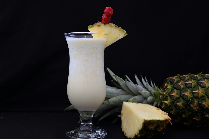 pina colada calorie count