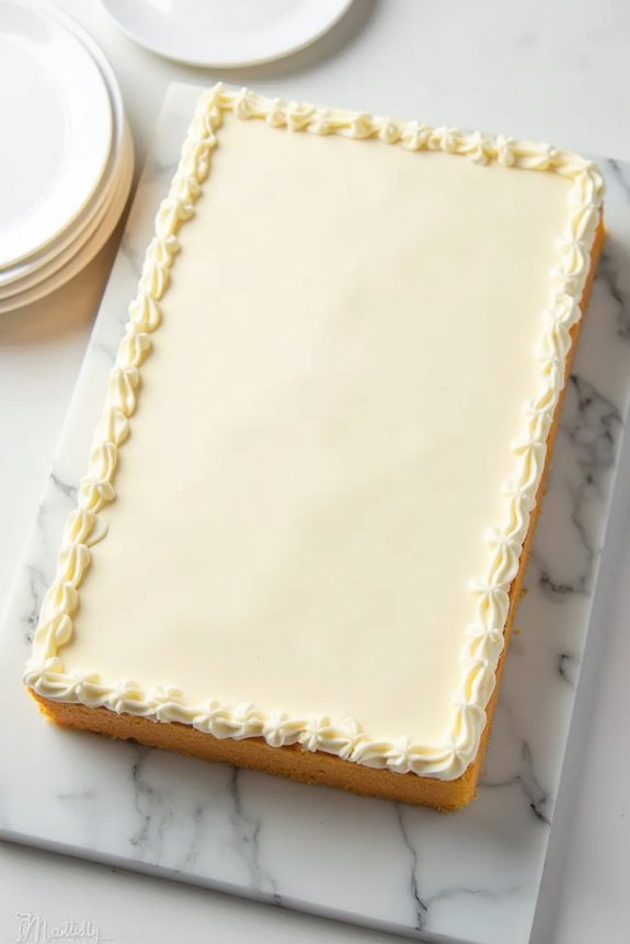 quarter sheet cake serves 12 24