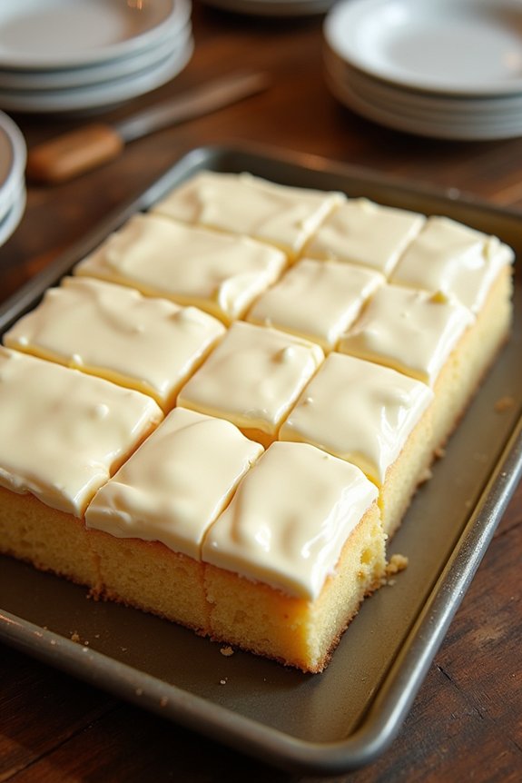 quarter sheet cake yields 20 24 servings