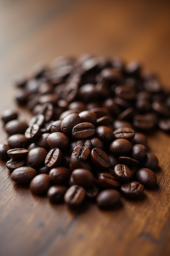 roasted beans for espresso
