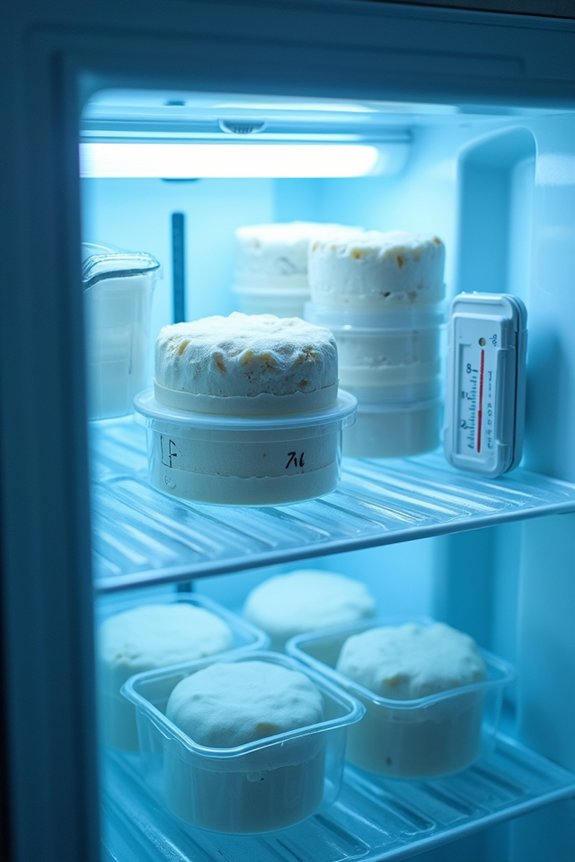 set freezer to 0 f protect cake