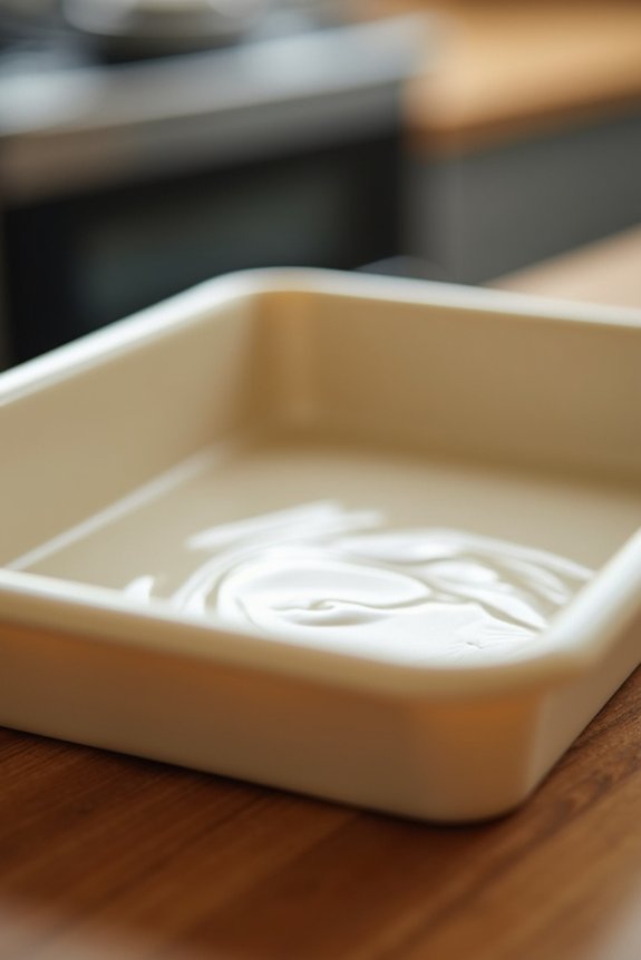 silicone pans optional greasing advantage