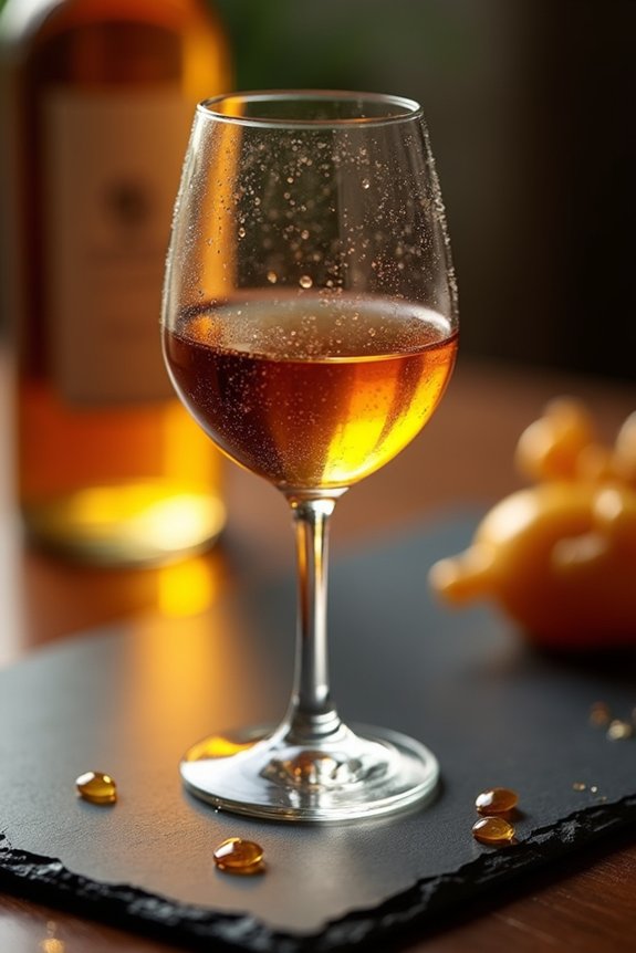 start with mellow dessert wines