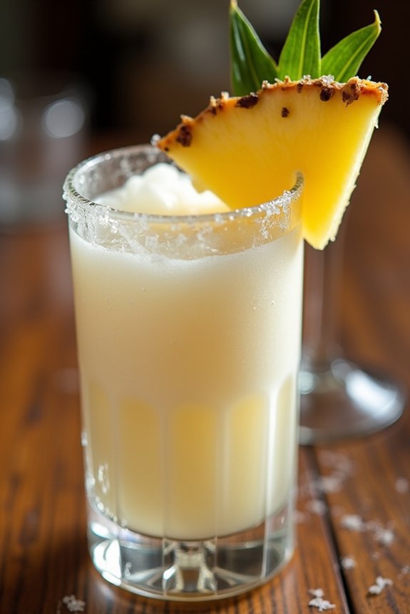 sugar dense carb heavy pina colada