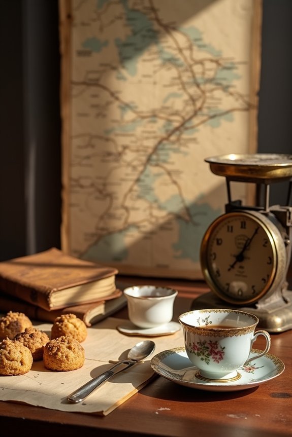 tea cakes shaped english colonial baking traditions