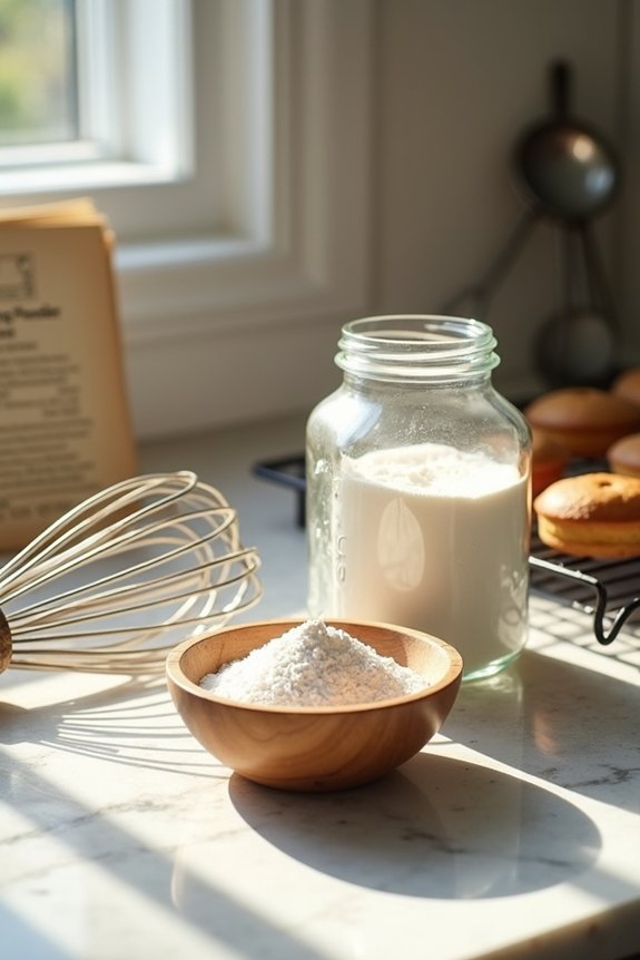three backup keto leavening options
