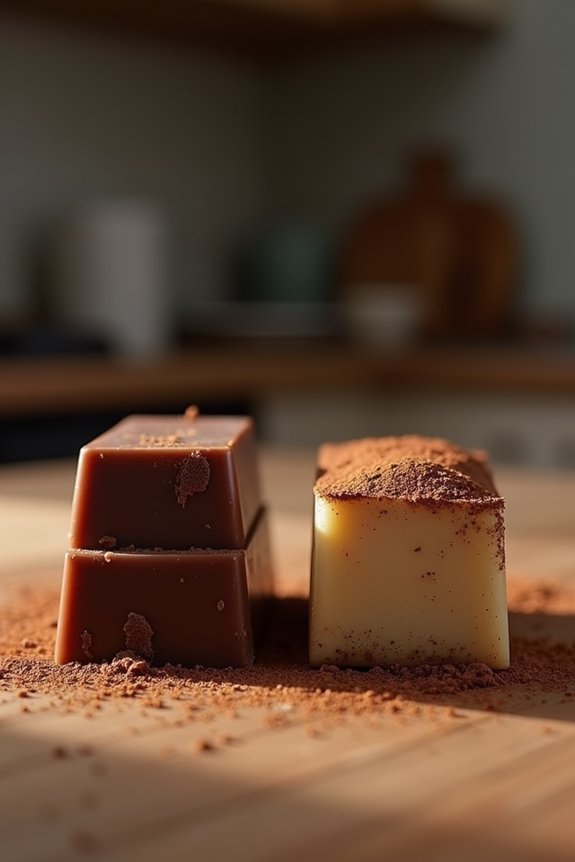 unsweetened vs bittersweet sugar differences