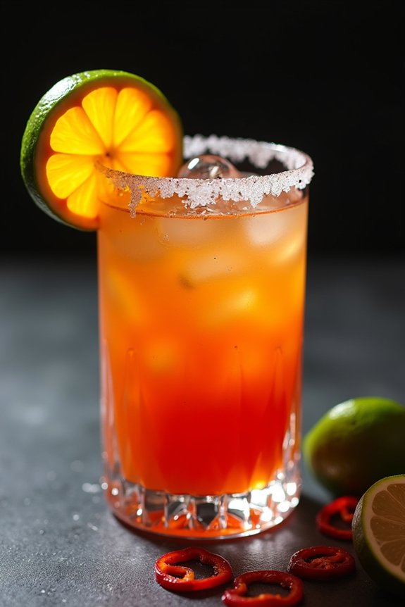 zero proof spicy margarita tequila substitute lime jalape o
